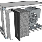 FRESH AIR HANDLING UNIT DDMP 10/10-1416A2-1G4+1F8-3000m3/hr