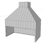 ΤΣΙΜΙΝΙΑ S/S  1350X650X1470