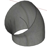 45o WELDED ELBOW 1.5mm BLACK STEEL