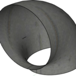 90o WELDED ELBOW 1.5mm BLACK STEEL