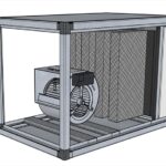 FRESH AHU  c/w  1G41F9-DDMP-133-126-MVD03-850m3/hr