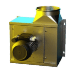 4480m3/hr 1ph 1100w 80oC Backward curved impeller - 2920rpm