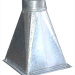TRANSITION 200X75X200 TO D97mm